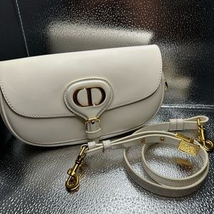 Christian Dior East West Bobby Bag Small Latte
